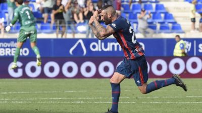 Sielva celebra un gol. Foto: LaLiga