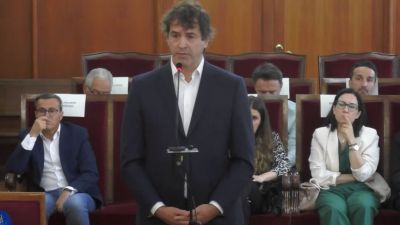 David Sánchez Pérez Castejón en su declaración en el juicio en la Audiencia Provincial de Badajoz.