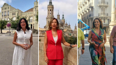 Las tres alcaldesas de las capitales de provincia de Aragón serán candidatas a la reelección.