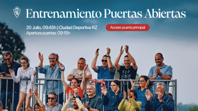 El Real Zaragoza arrancará la pretemporada con un entrenamiento a puerta abierta en la Ciudad Deportiva