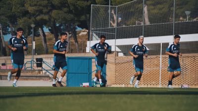 Entrenamiento del Real Zaragoza
