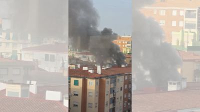 Aparatoso Incendio en el barrio Oliver