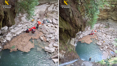 Rescate en el Barranco de Furco