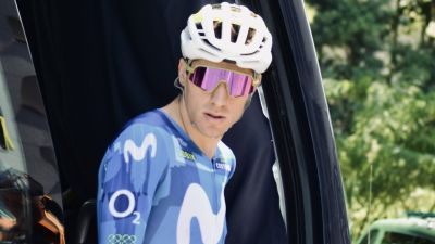 Pablo Castrillo tras finalizar la etapa 18