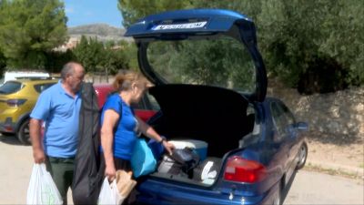 Los 175 vecinos del municipio evacuados por el incendio de Ejulve ya están volviendo a sus casas
