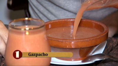 En 2016, el programa Los Imperdibles elaboró un ranquin con las 10 grandes recetas veraniegas para los aragoneses. El ganador fue el gazpacho, receta fresca para combatir los calores del verano.