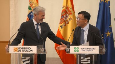 Azcón ha anunciado este lunes la aprobación total del PIGA del Proyecto TORO.