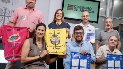 Presentación de la XLII Vuelta Ciclista al Bajo Aragón.