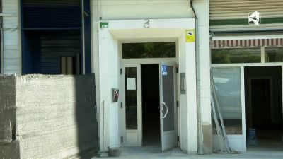 Los vecinos del portal 3 de la plaza Santa Clara de Huesca han vuelto a sus casas.