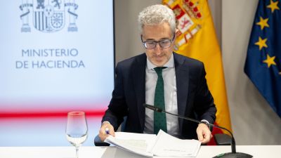El ministro de Hacienda, Arcadi España, en una imagen de archivo.