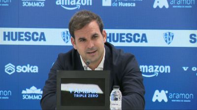 Javier Sanz de Arce, en rueda de prensa.