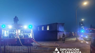 El fuego ha causado graves daños materiales en las instalaciones.