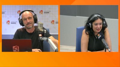 Lorena Orduna, en la entrevista en Buenos días de Aragón Radio.