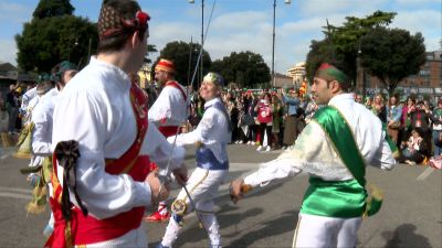 Los Danzantes de Huesca, en Aragón TV, Aragón, Radio y Aragón Play.
