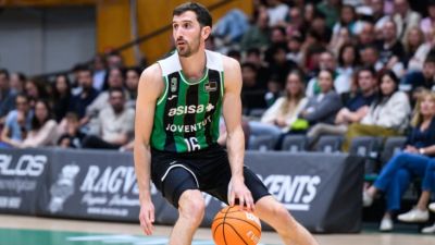 Guillem Vives en una imagen de la pasada temporada con Jouventut