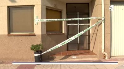 El domicilio de Javier Sánchez y Esther Latorre está precintado y la investigación está bajo secreto de sumario. / Aragón Noticias