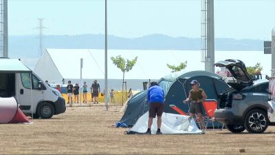 Zona de acampada en Calamocha
