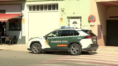 Traslado de la Guardia Civil a la cárcel de Zuera a ambos acusados.
