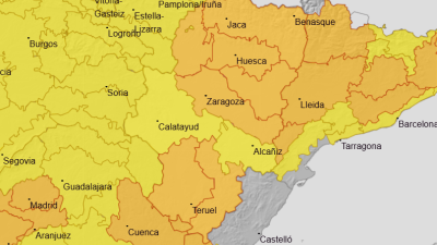 Avisos por lluvias y tormentas para este viernes, 14 de agosto en Aragón