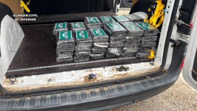 Droga incautada por la Guardia Civil