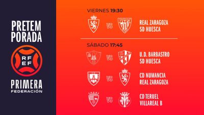 Horario de las últimas citas de la pretemporada