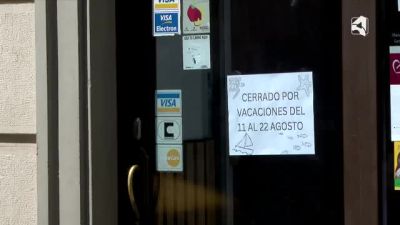 En el primer lunes después de terminar las fiestas de San Lorenzo, muchos oscenses han aprovechado para tomarse unos días de descanso