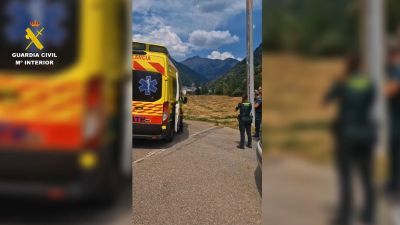 Imagen de archivo de un rescate en el Pirineo aragonés.