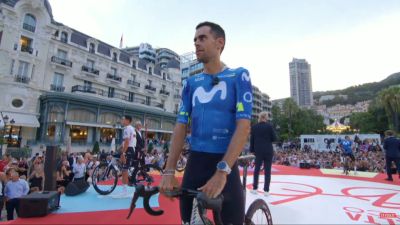 Jorge Arcas en la presentación de La Vuelta