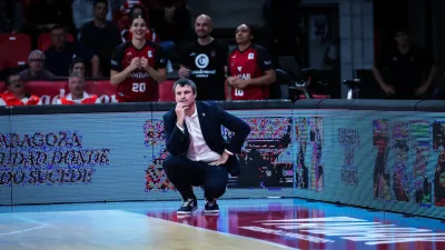 Carlos Cantero durante un encuentro.