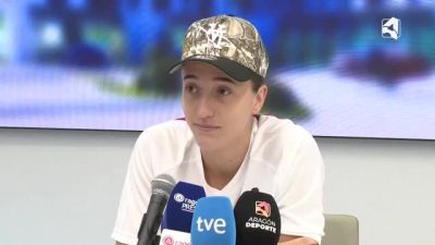 Rueda de prensa de Carla Brito