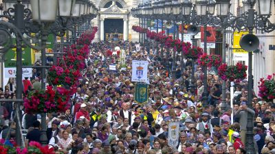 Ofrenda de Flores en Zaragoza.