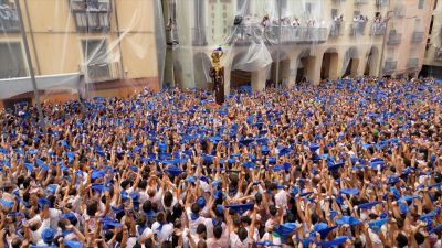 Imagen de archivo de la celebración del Cipotegato en Tarazona.