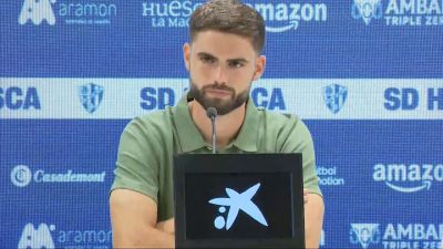 Guillem Molina en rueda de prensa.