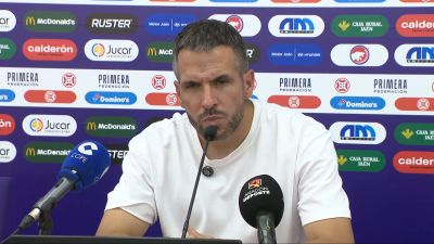 Raúl Jardiel en rueda de prensa.