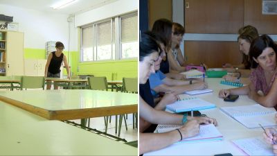 Los colegios se preparan para recibir esta semana a los alumnos