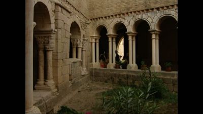 La Colegiata de Santa María de Alquézar reabrió el 7 de septiembre de 2007, tras una restauración que se prolongó dos años. / Aragón TV