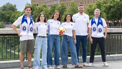 Imagen de la presentación del proyecto del Zaragoza CFF.