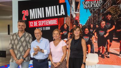 Presentación de la segunda edición de la Mini Milla Delicias