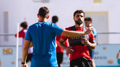 Imagen del último entrenamiento. Foto: CD Teruel