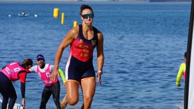 Esther Briz en el Europeo de Beach Sprint
