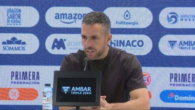 Raúl Jardiel en la rueda de prensa