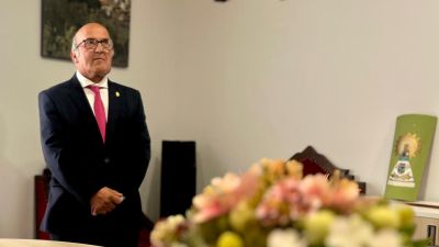 Alcalde de El Buste, José Ángel Villalba.