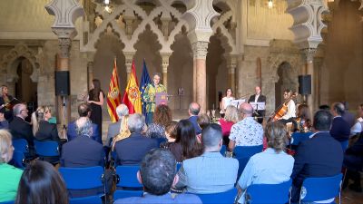 Asapme Aragón ha entregado este jueves sus premios anuales en el Palacio de la Aljafería
