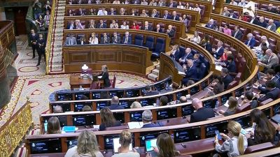 Pleno en el que se han debatido los decretos de vivienda.