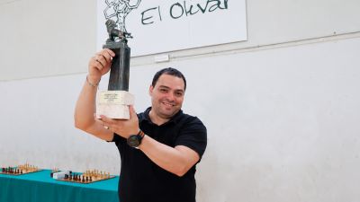 Omar Almeida se ha proclamado vencedor del XXI Trofeo "Ciudad de Zaragoza" de Ajedrez