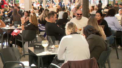 Los hosteleros esperan que este fin de semana se roce el lleno en la capital aragonesa.