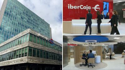 Sede central de Ibercaja en Zaragoza
