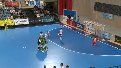 Lance del partido en el Siglo XXI. Foto: Aragón Deporte
