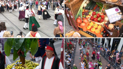 La Ofrenda de Frutos recorre las calles de Zaragoza con récord de participantes este 2026.