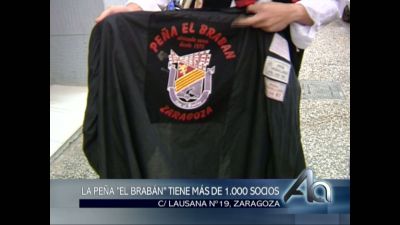 En 1978 se fundó la peña El Brabán, la primera de la ciudad de Zaragoza.